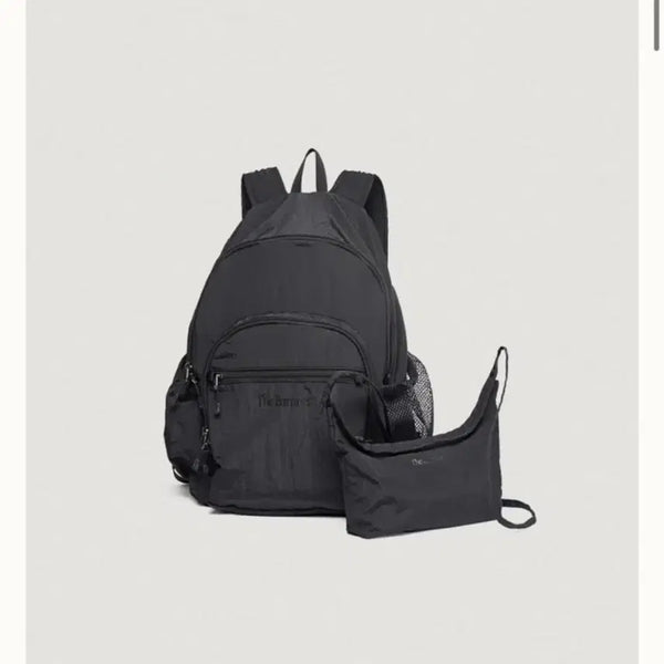 [BUNJANG] The Barnet Outdoor Sacoche Black / 더바넷 아웃도어 백팩 샤코슈 블랙