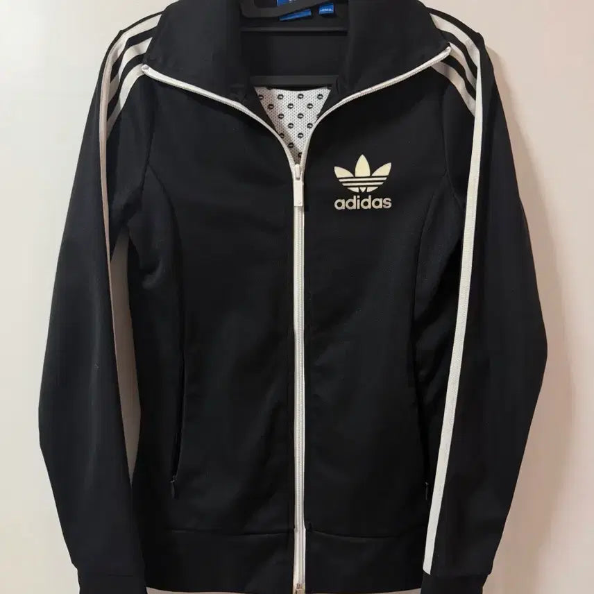 [BUNJANG] Adidas Europa Ripe Pattern Firebird Jersey Tracktop Black 85 / 아디다스 유로파 립 패턴 파이버드 져지 트랙탑 블랙 85