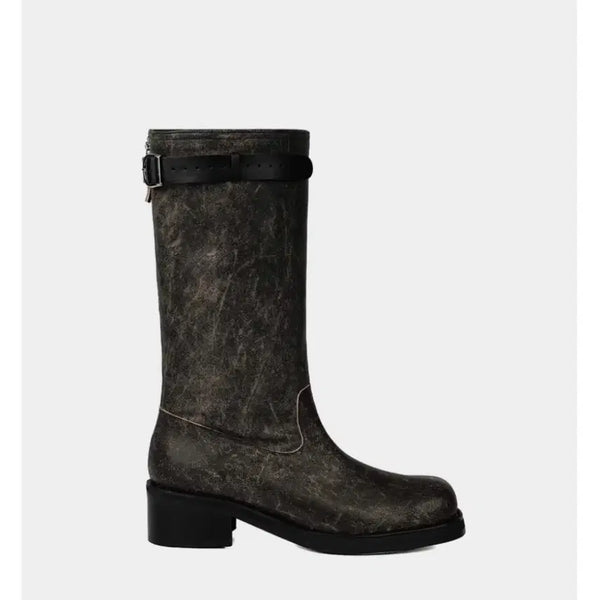 [BUNJANG] Jinnipick Brown Boots 36.5 / Jinnipick 지니픽 브라운 부츠 36.5