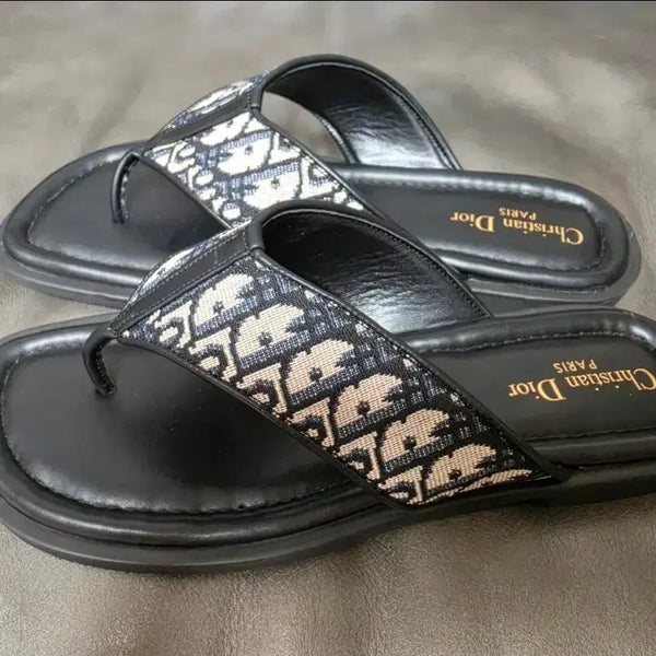 [BUNJANG] Men's Oblique Flip-Flops Sandals Size 270 / 남성 슬리퍼 오블리크 쪼리 270
