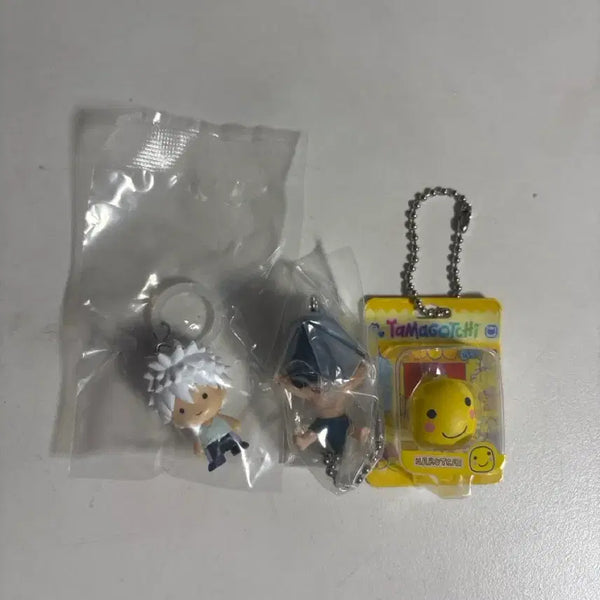 [BUNJANG] Hunter x Hunter Killua Mezurushi & Chainsaw Man Beam Tamagotchi Gacha Charms / 헌터헌터 키르아 메지루시 체인소맨 빔 대롱가챠 다마고치 가챠 키링