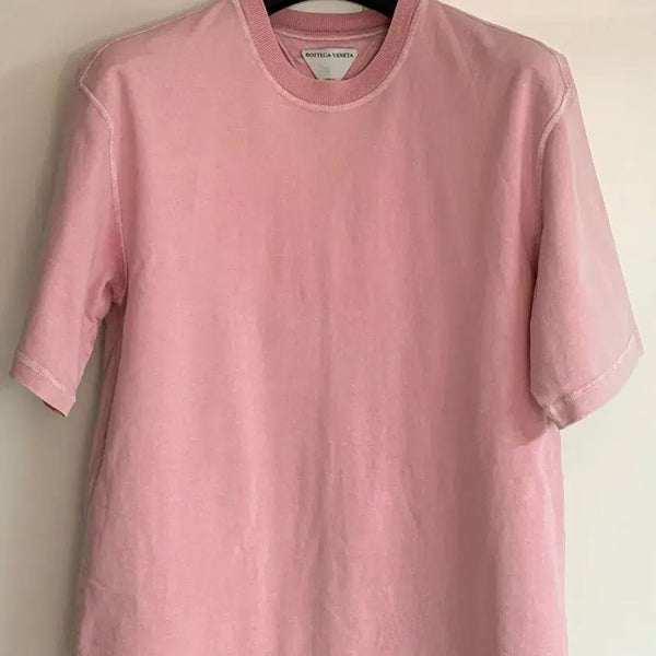 [BUNJANG] Bottega Veneta Pink Short Sleeve T-Shirt / 보테가 베네타 핑크 반팔 티셔츠