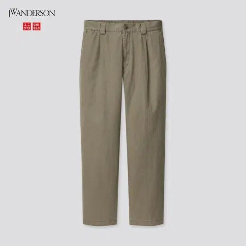 [BUNJANG] Uniqlo JW Anderson Cotton Relaxed Ankle Pants / 유니클로 앤더슨 이지원턱팬츠