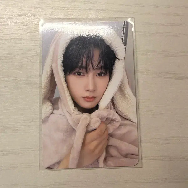[BUNJANG] Alpha Dive One (AD1) Jo Woo Chan Euphoria Rabbit Blanket POB Photocard / 알파드라이브원 알디원 조우안신 메이크스타 토끼담요 미공포 유포리아 포카