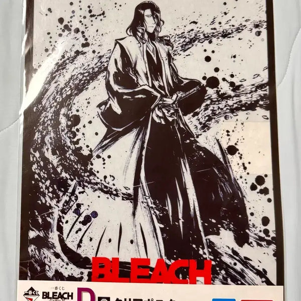 [BUNJANG] Bleach Thousand-Year Blood War Arc Ichibei Hyosube D Prize Clear Poster / 블리치 쿠지 천년혈전편 D상 쿠치키 뱌쿠야 클리어 포스터