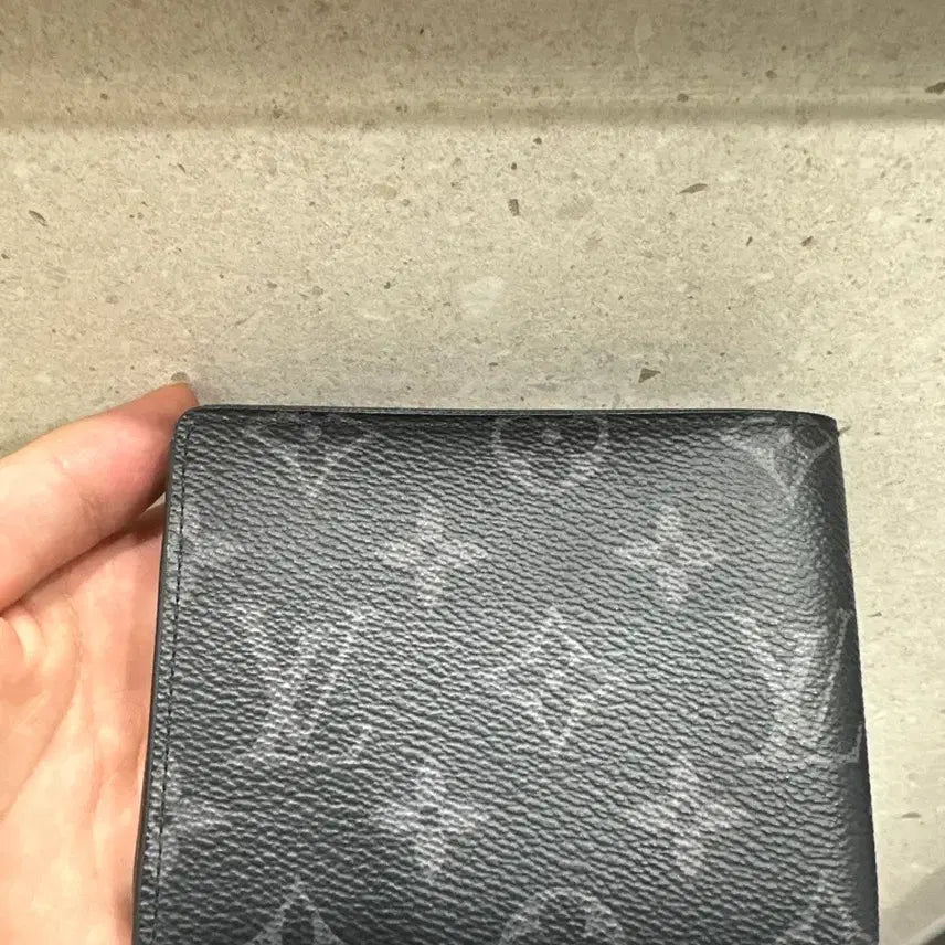 [BUNJANG] Louis Vuitton Monogram Black Bifold Wallet / 루이비통 반지갑 모노그램 블랙