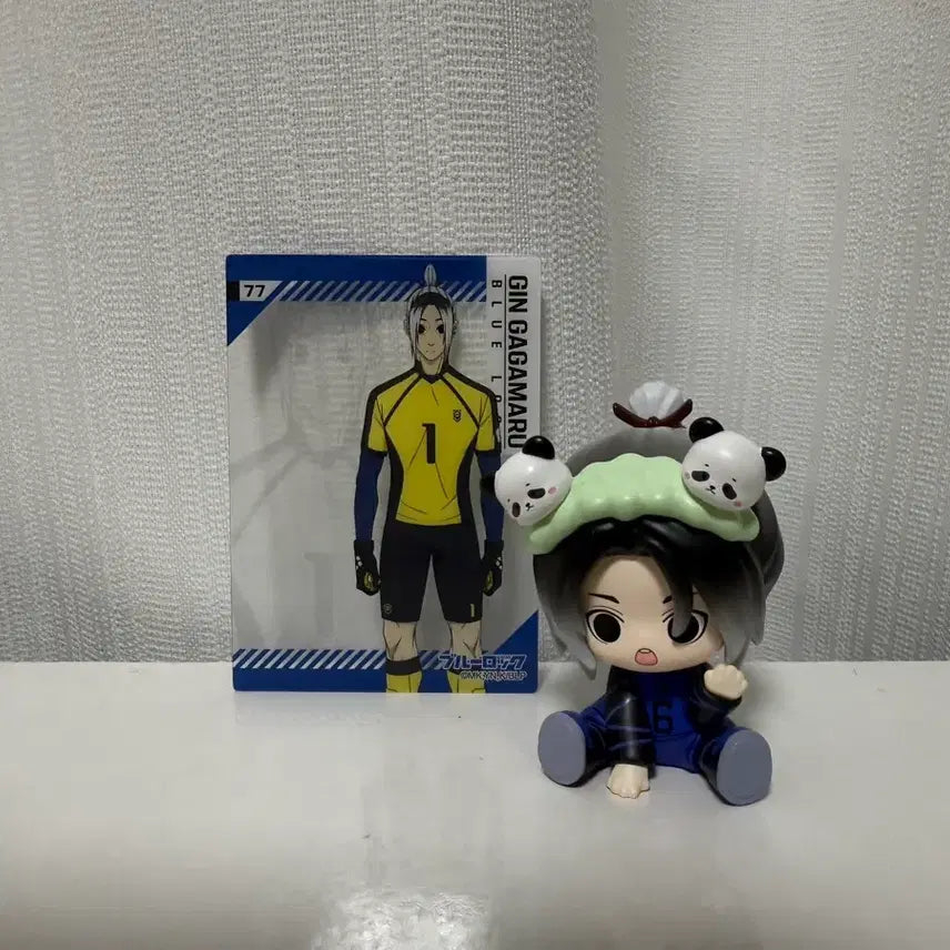 [BUNJANG] Blue Lock Isagi Yoichi Bundle Set Figure & Photocard / 블루록 가가마루 긴 일괄판매