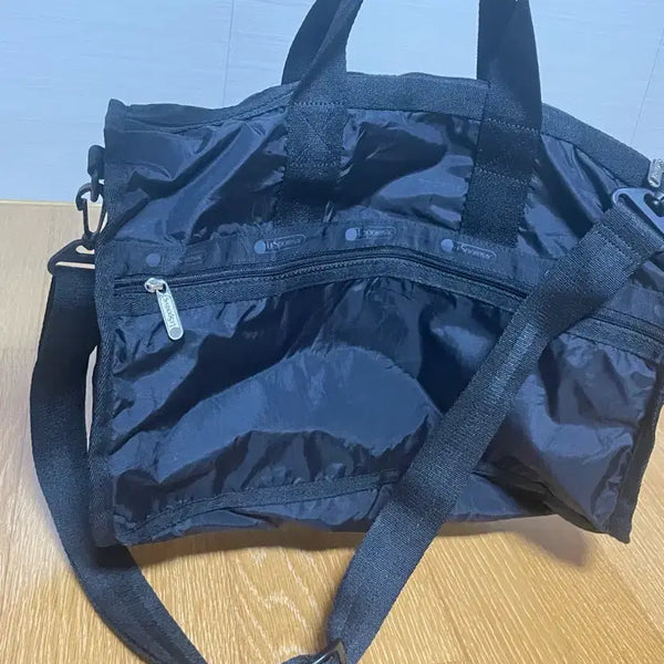 [BUNJANG] Lesportsac Black Tote Bag Shoulder Bag / 레스포색 블랙 토트백 숄더백