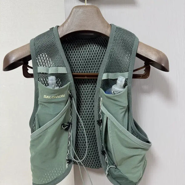 [BUNJANG] Salomon Active Skin 4 (Includes Flasks) - Size L / 살로몬 액티브스킨4 (플라스크 포함) L사이즈 판매
