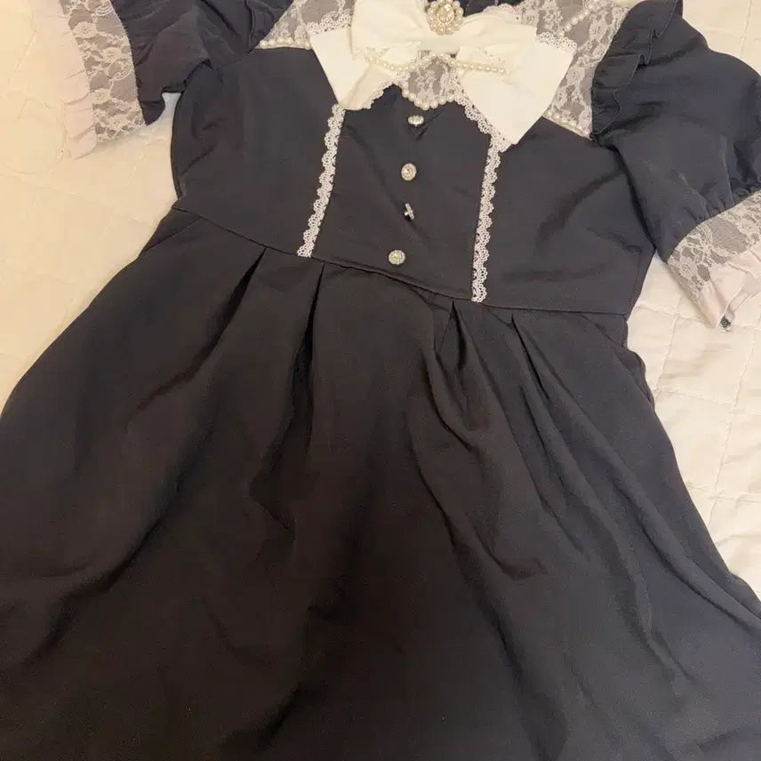 [BUNJANG] DearMyLove Liz Lisa Seafolly 3L One-Piece Dress / 디어마이러브 디마럽 원피스 / 지뢰계 양지뢰 리즈리사 시허니 3L