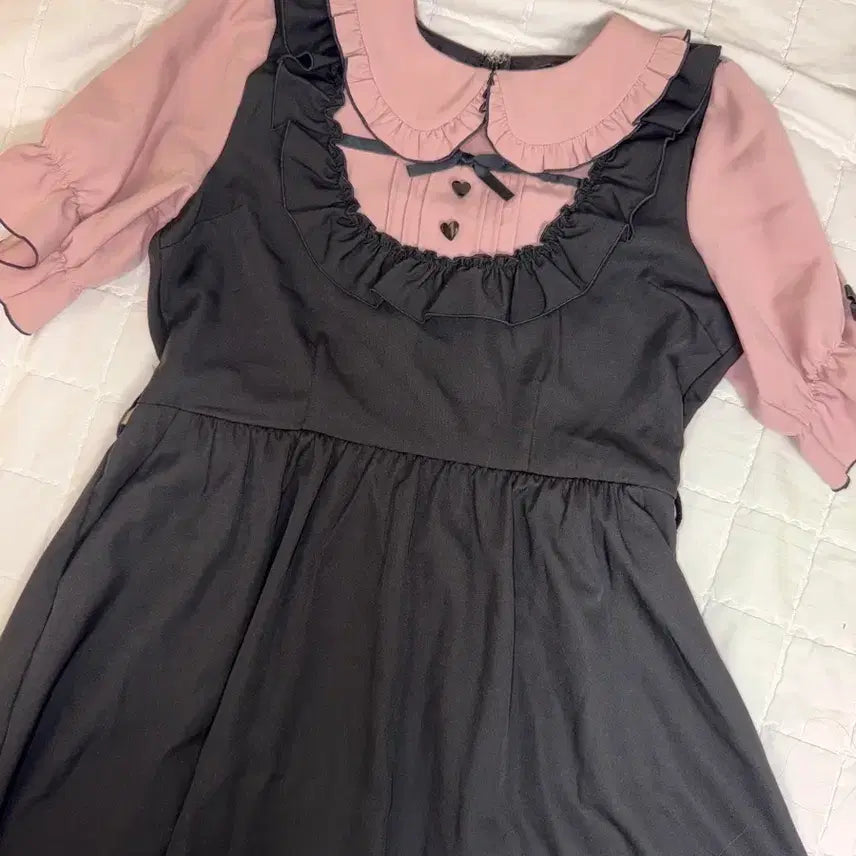 [BUNJANG] Dear My Love / Liz Lisa Jihraei One-Piece Dress / 디어마이러브 디마럽 원피스 / 지뢰계 양지뢰 리즈리사 시허니 3L