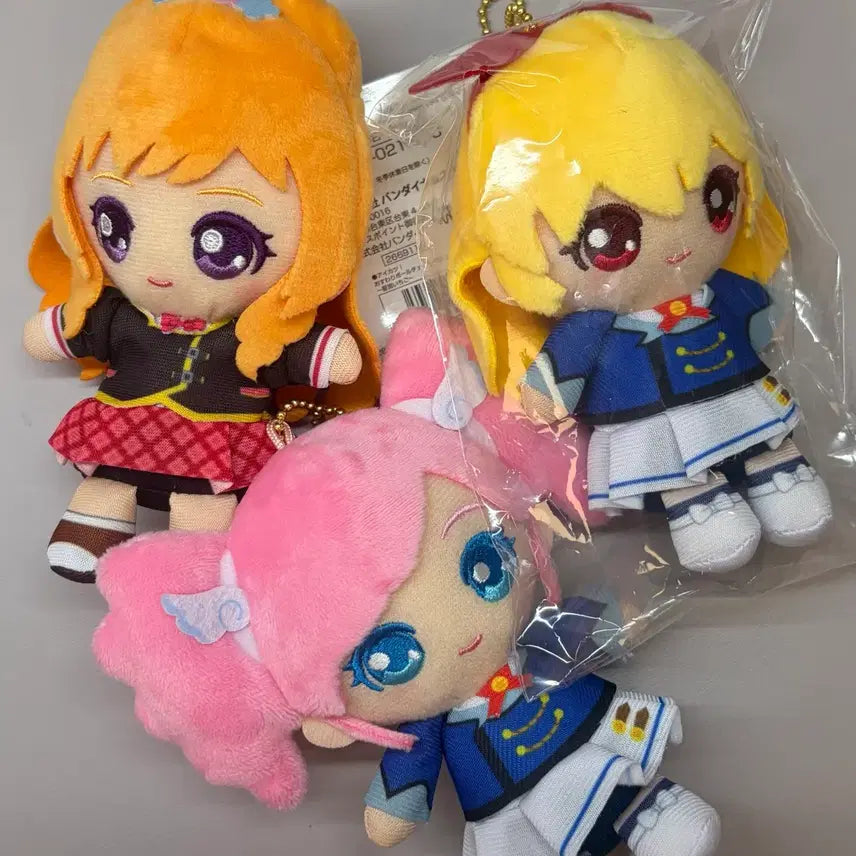 [BUNJANG] Aikatsu! Ichigo Madoka Maria School Uniform Plush Doll Ball Chain / 개별) 아이카츠 아이엠스타 이치고 마도카 마리아 볼 체인 교복 누이