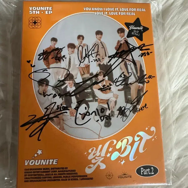 [BUNJANG] YOUNITE 5th Album Part 2 Signed Album / 유나이트 YOUNITE 친필 싸인 앨범