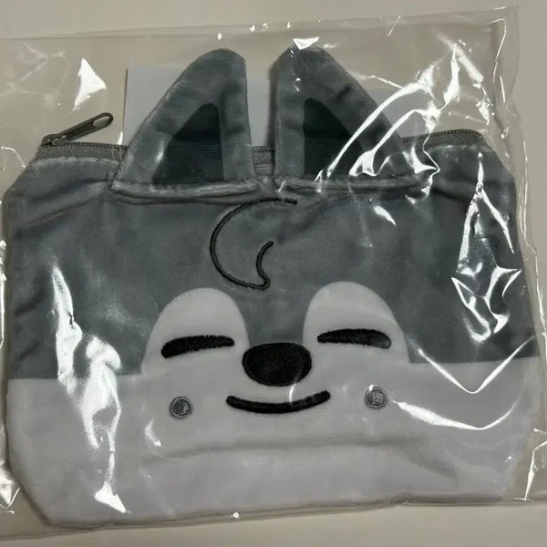 [BUNJANG] Stray Kids Wolfchan Bang Chan Kuji Pouch / 스트레이키즈 스키즈 스키주 일본굿즈 쿠지 파우치 울프찬 방찬