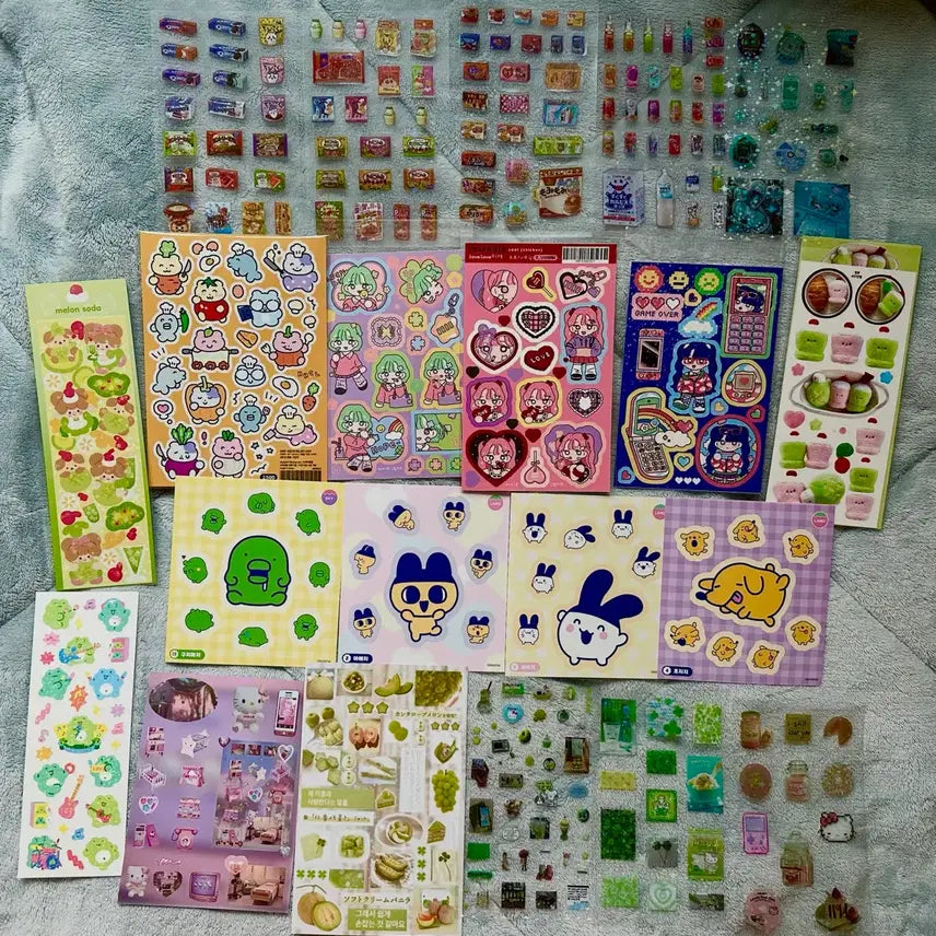 [BUNJANG] Cute Sticker Bundle / 귀여운 스티커 일괄로 싸게 팝니다!