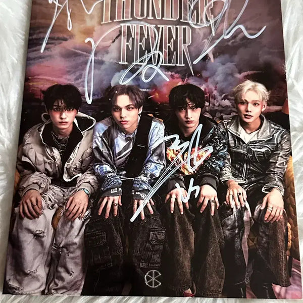[BUNJANG] CIX 7th EP Album 'THUNDER EVER' Signed Album / CIX 7TH EP ALBUM THUNDER EVER 친필 싸인 앨범