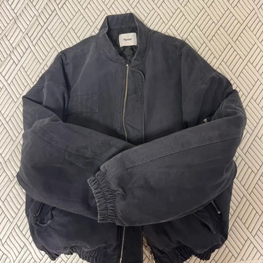 [BUNJANG] KAMIEN TROOPER MA-1 Indigo Night Jumper OS / 카미엔 트루퍼 ma-1 인디고 나이트 판매합니다