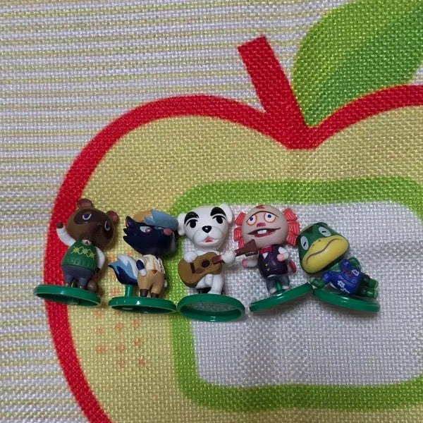 [BUNJANG] Animal Crossing: New Horizons 5-Piece Figure Set / 모여봐요 동물의숲 피규어 5종