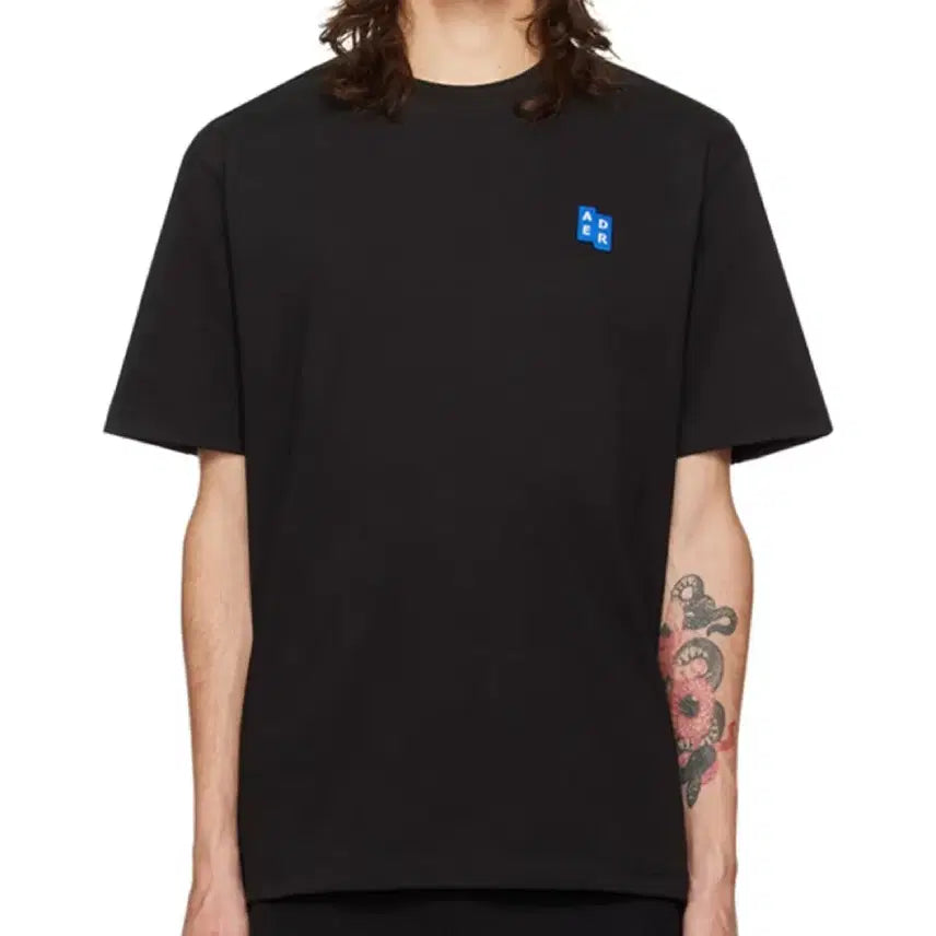 [BUNJANG] Ader Error Genuine Short Sleeve T-Shirt Black M / (새상품)아더에러 정품 반팔티 M 블랙
