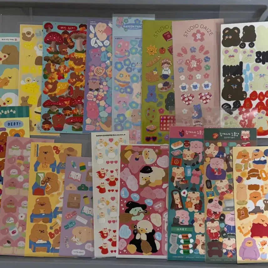 [BUNJANG] Sealed Sticker Bundle Set / (일괄) 씰스티커 처분 2