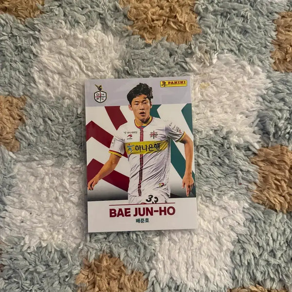 [BUNJANG] Bae Junho Panini Photocard / 배준호 파니니