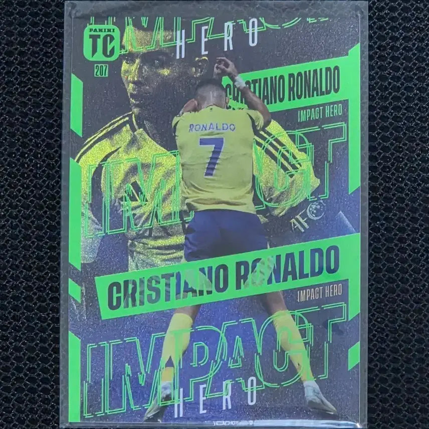 [BUNJANG] Panini Top Class Cristiano Ronaldo Impact Hero Card / 파니니 탑클래스 크리스티아누 호날두 임팩트 히어로 카드 판매