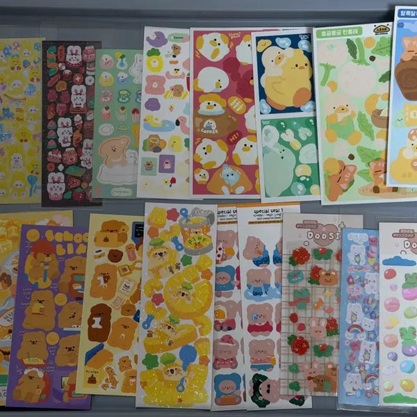 [BUNJANG] Bundle Set Seal Stickers / (일괄) 씰스티커 처분 3