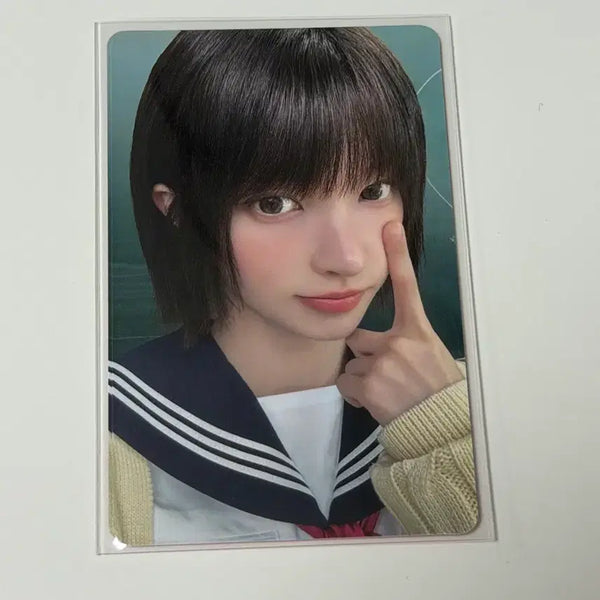 [BUNJANG] ILLIT Yoona 'I Got Your Back' POB Sailor Suit Photocard / 아일릿 윤아 i got your back 미공포 세라복