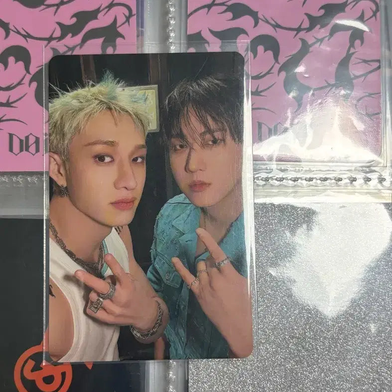 [BUNJANG] Stray Kids Bang Chan Changbin Unit Photocard (This & That Pop-up) / 스키즈 팝업 특전 빈방즈 유닛 포카 양도
