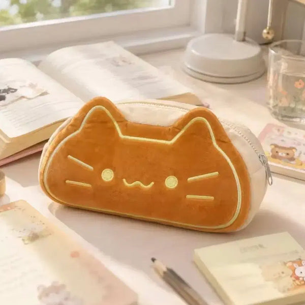 [BUNJANG] Bread Cat Pouch / 빵 고양이 파우치