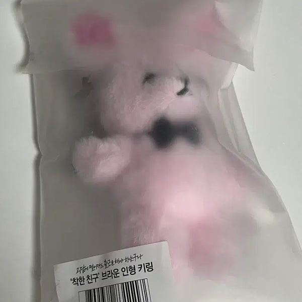 [BUNJANG] Line Friends Brown Doll Keychain / 괴담출근 착한친구 착친 브라운 인형 키링