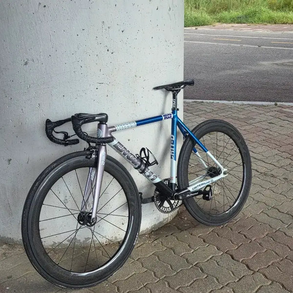 [BUNJANG] Engine11 Crit-D Metal Blue Half Bike / 엔진11 크릿디 메탈블루 반차 (판/교)