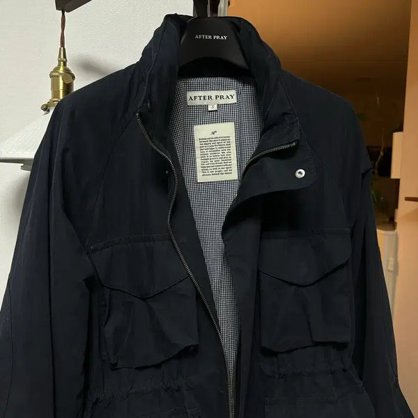 [BUNJANG] Afterpray Little Scout Parka Navy S / 애프터프레이 리틀스카우트파카 네이비 - S