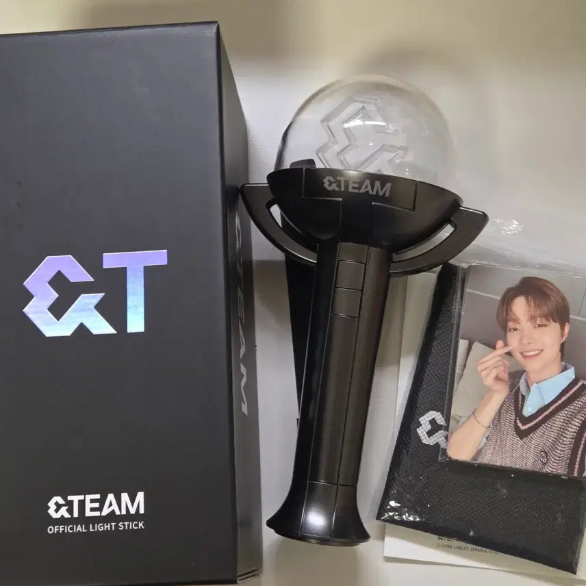 [BUNJANG] ENHYPEN Official Lightstick 'Rene Bong' with Photocard / 앤팀 응원봉 르네봉