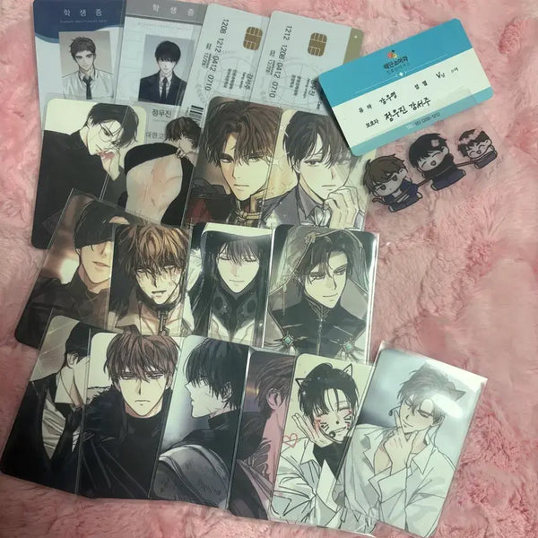 [BUNJANG] WoojinSeo Photo Card Bundle Set / 유실 허허님 우진서주 웆서 포토카드 일괄 양도