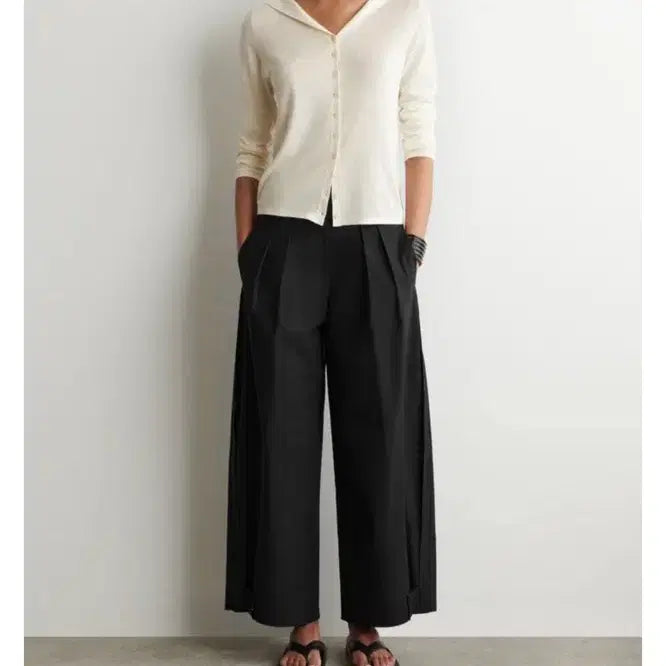 [BUNJANG] COS Polished Tapered Utility Pants Black / 가격내림코스)폴리티드 테이퍼드 유틸리티 팬츠 black