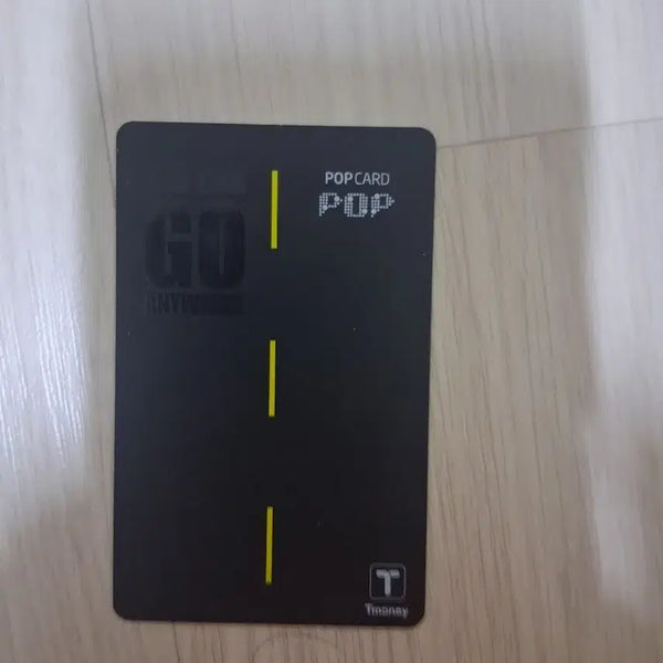 [BUNJANG] T-money POP Card GO ANYWHERE / POP 카드 티머니 GO ANYWHERE