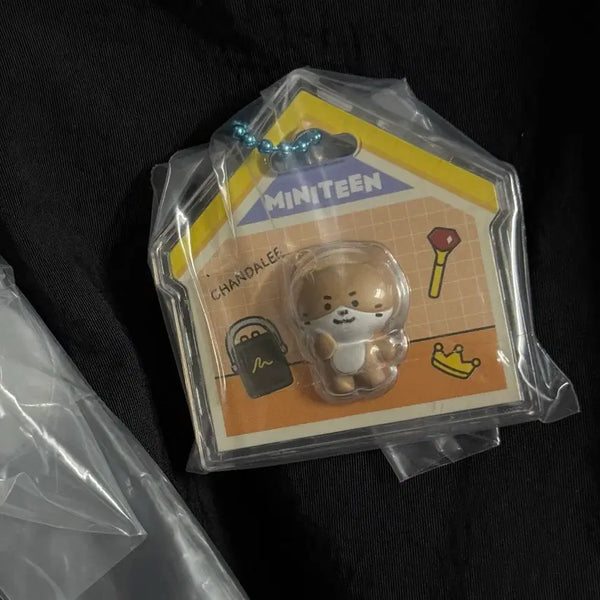 [BUNJANG] SEVENTEEN MiniTin ChanDali Dino Gacha Gummi House Package Charm / 세븐틴 미니틴 찬달이 디노 가챠 구미 집 패키지 패키지참