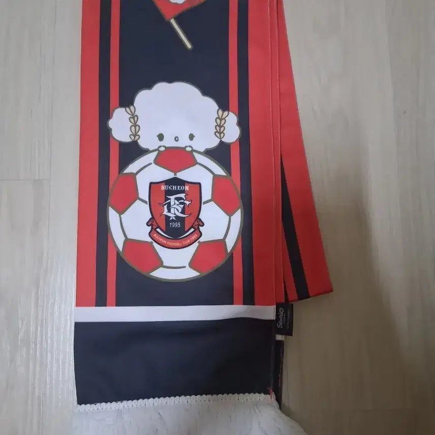 [BUNJANG] Sanrio x Bucheon FC 1995 Collaboration Scarf / 산리오 부천FC1995 머플러 굿즈