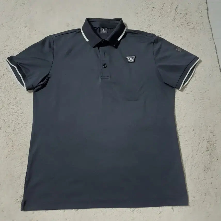 [BUNJANG] W.ANGLE W Logo Short Sleeve T-Shirt Size 105 / W.ANGLE W 로고 반팔 105  (597