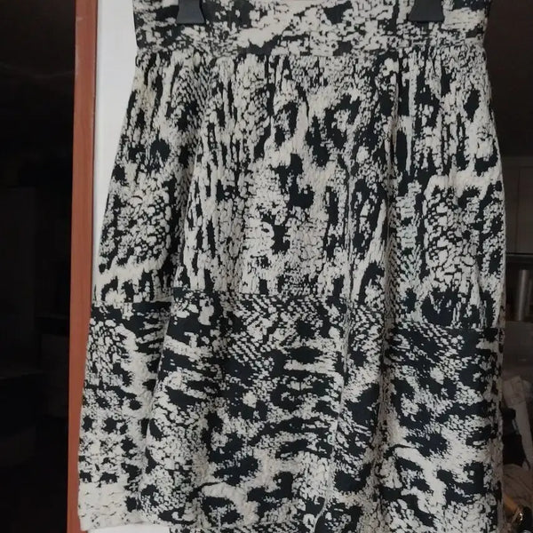 [BUNJANG] Mine Pattern Midi Skirt / 마인 패턴 미디스커트
