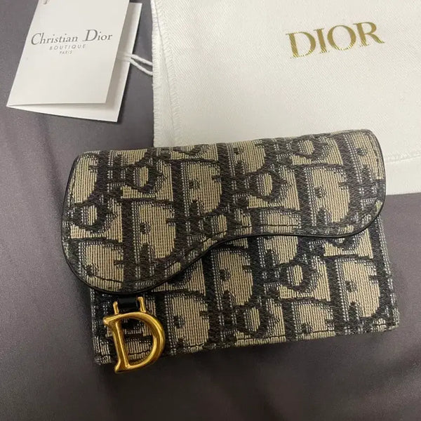[BUNJANG] Dior Oblique Saddle Card Holder (Full Box) / (풀박) 디올 오블리크 새들 카드지갑