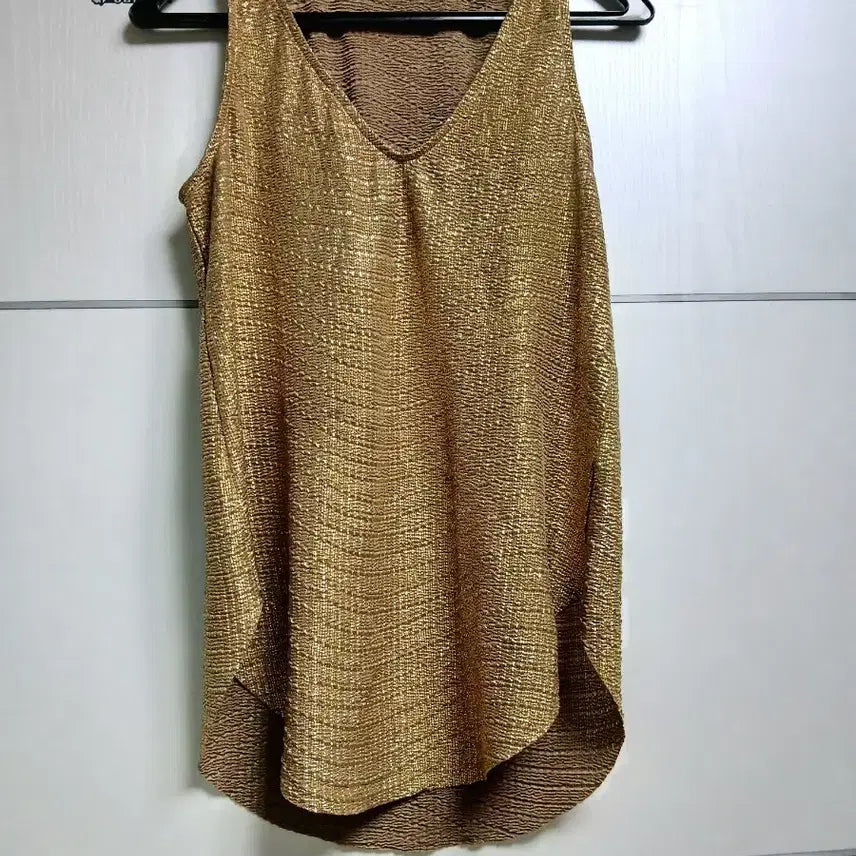 [BUNJANG] Gold Gal Sleeve Blouse / 골드갸루 슬리브