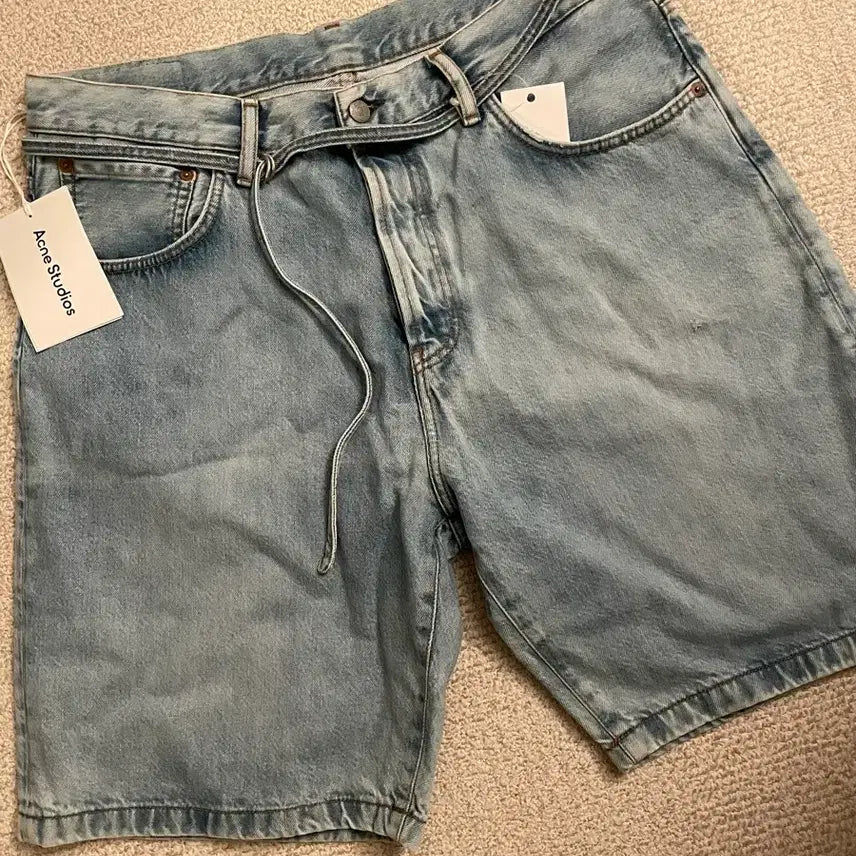 [BUNJANG] Acne Studios Loose Fit Denim Shorts / 아크네 스튜디오 루즈핏 데님 쇼츠