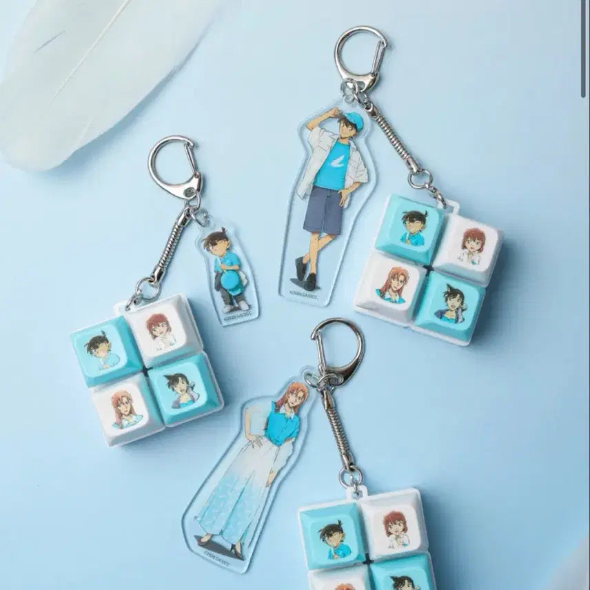 [BUNJANG] Detective Conan Haywire Archangel Acrylic Charm Keychain (Chihaya ver.) / (치하야 ver.) 명탐정 코난 하이웨이의 타천사 아크릴 참 키링