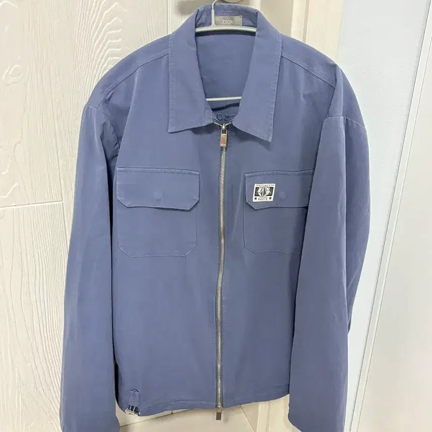 [BUNJANG] Dior Technical Cotton Zipper Overshirt Size 48 / 디올 테크니컬 코튼 오트만 지퍼 오버셔츠 48