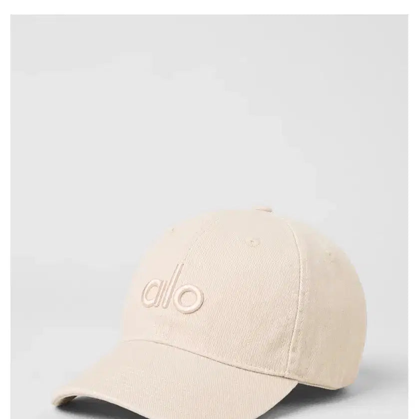 [BUNJANG] ALO Ball Cap Beige / 알로 볼캡 베이지
