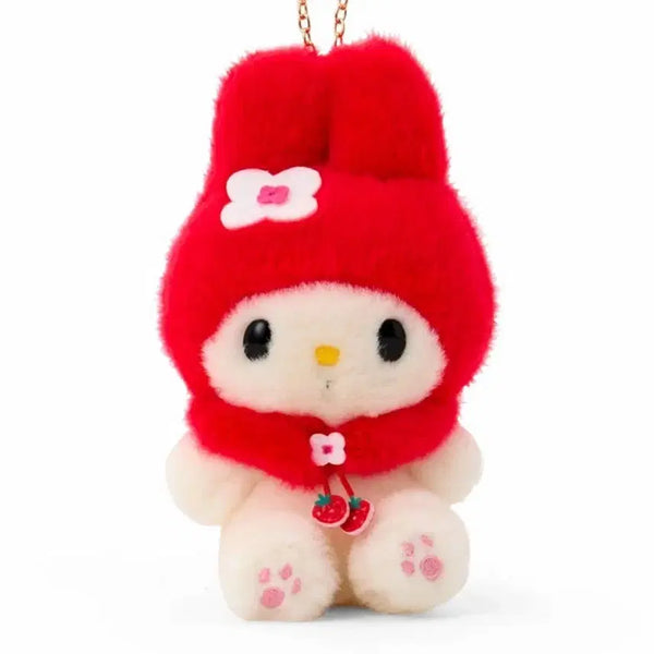 [BUNJANG] Sanrio My Melody "Always Until the End" Series Plush Keychain / 산리오 언제까지나 시리즈 마이멜로디 빨간마멜 인형 키링