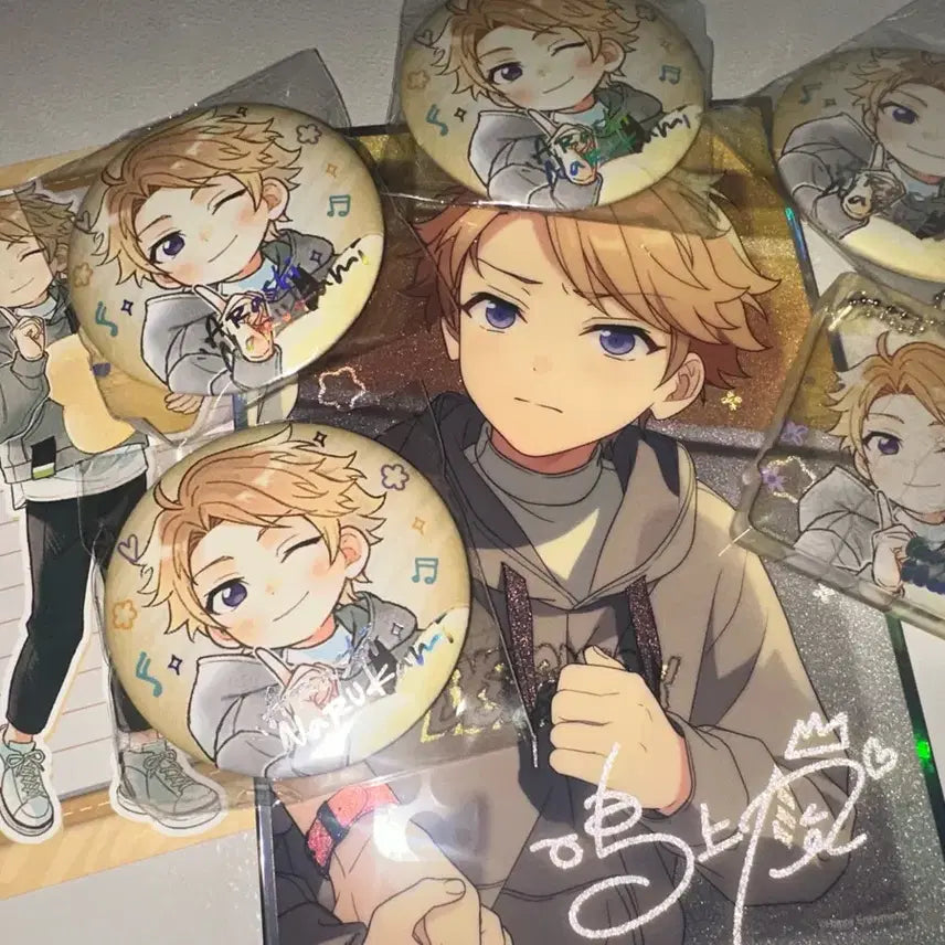 [BUNJANG] Ensemble Stars Narukami Arashi Doshin Pop-up Goods Bundle / 앙스타 나루카미 아라시 동심 팝업+특전