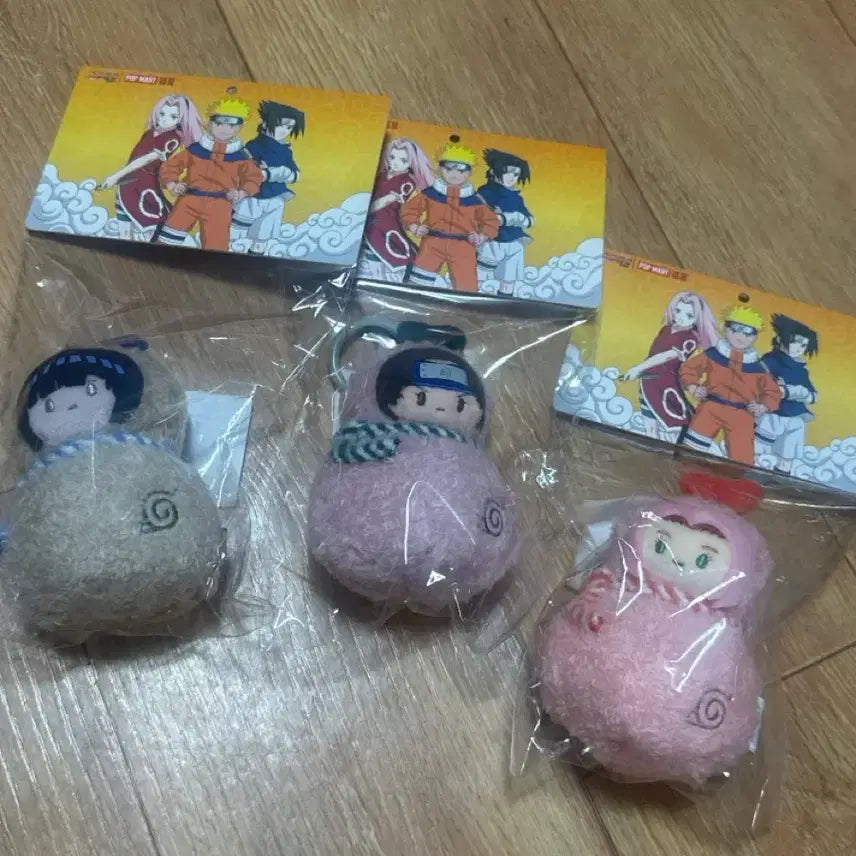 [BUNJANG] Naruto Chinese Lottery Sakura Tenten Hinata Plush Set / 나루토 중국쿠지 사쿠라 텐텐 히나타